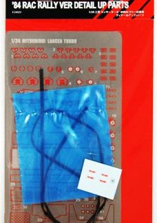 MITSUBISHI LANCER TURBO RAC RALLY 1984 - DETAIL UP SET 1/24