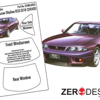 WINDOW PAINTING MASKS – TAMIYA NISSAN SKYLINE R33 GT-R