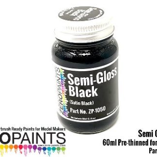 SEMI GLOSS BLACK 60ml  ZP-1050