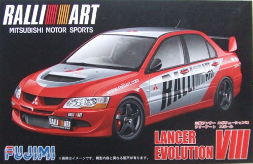 MITSUBISHI LANCER EVOLUTION VIII RALLIART  1/24