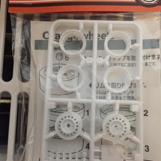 ORANGE WHEELS - ' M-STEEL ' WHEEL 1/24