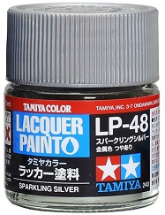 LACQUER PAINT – SPARKLING SILVER LP48 10ml