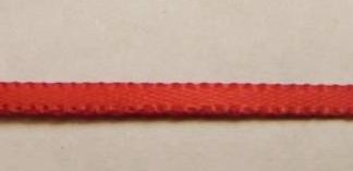 SEAT BELT FABRIC - RED 2mm x 1m