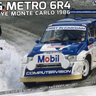 MG METRO 6R4 - RALLYE MONTE CARLO 1986  1/24  BEL015