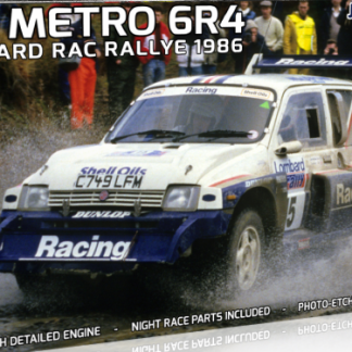 MG METRO 6R4 - LOMBARD RAC RALLYE 1986 1/24  BEL016