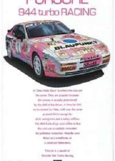 PORSCHE 944 TURBO RACING 1/24  20315