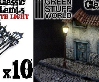 CLASSIC LAMPS - 10 x 8.5cm  GSW9269