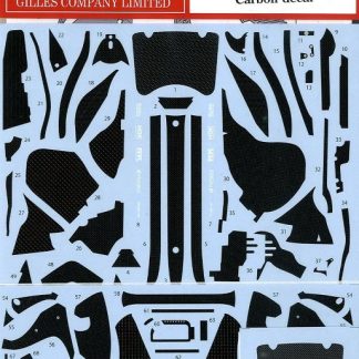 STUDIO27 - HONDA RC213V 2014 CARBON DECALS 1/12 ST27-CD12005