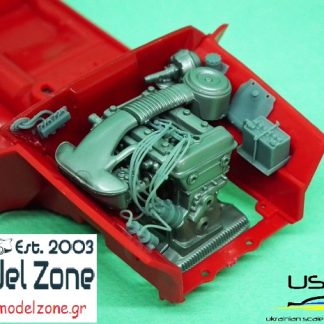 ALFA ROMEO GIULIA SPRINT GTA - ENGINE BAY DETAIL UP SET  1/24 24A095