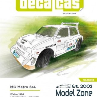 MG METRO 6R4 1986 AYRTON SENNA TEST CAR  DCL-DEC040