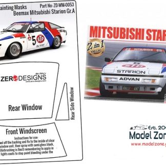 MITSHUBISHI STARION Gr.A WINDOW PAINTING MASKS  1/24  ZD-WM-0053
