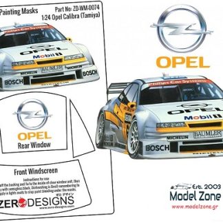 OPEL CALIBRA WINDOW PAINTING MASKS  1/24  ZD-WM-0074