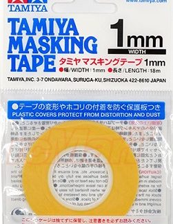 TAMIYA - MASKING TAPE 1mm x 18m  87206