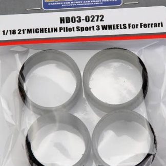HOBBY DESIGN - MICHELIN PILOT SPORT 3 21' FOR FERRARI 1/18  HD03-0272