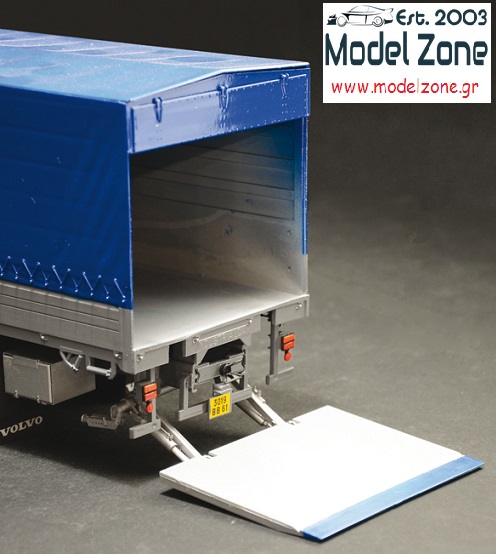 VOLVO F16 GLOBETROTTER CANVAS + ELEVATOR 1/24 3945 - Image 3
