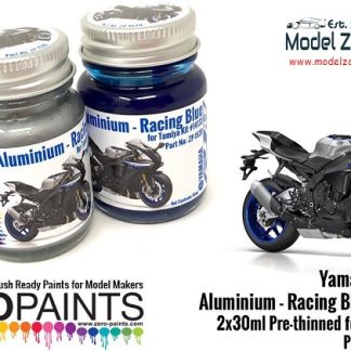 YAMAHA YZR R1M - ALUMINIUM / RACING BLUE 2x30ml  ZP-1528