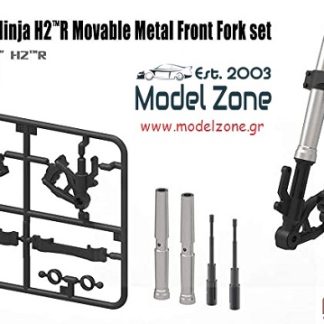 KAWASAKI NINJA H2R - MOVABLE METAL FRONT FORK SET 1/9 SPS-069