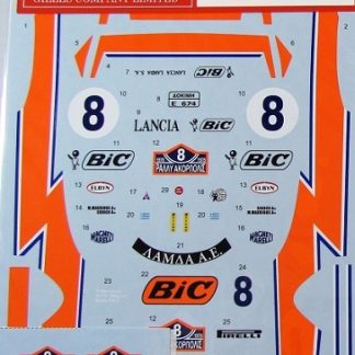 STUDIO27 - LANCIA STRATOS BIC ACROPOLIS RALLY 1978  1/24  ST27-DC1122