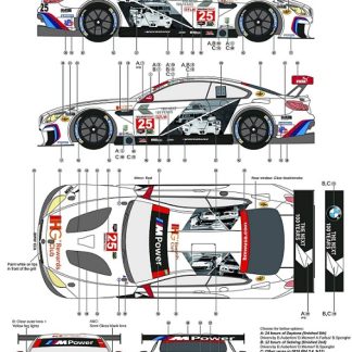 LB PRODUCTION - BMW M6 GTLM "100th ANNIVERSARY" 2016 IMSA 1/24  LB24022