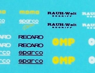 SEAT (headrest) DECALS  SPD-SI