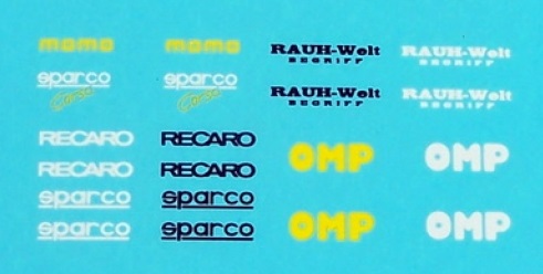 SEAT (headrest) DECALS SPD-SI