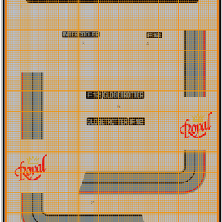 VOLVO F12 ROYAL DECALS  67800  1/24