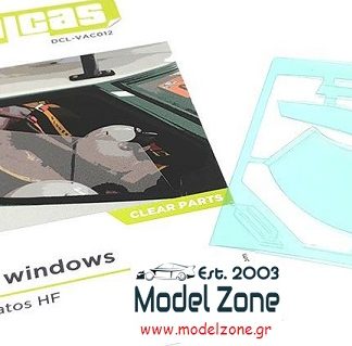 LANCIA STRATO HF - SIDE WINDOWS + WINDSHIELD  1/24  DCL-VAC012