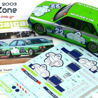 BMW M3 E30 - ALPINA TEAM DTM 1988  1/24  DCL-DEC007