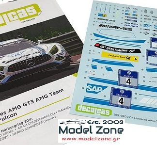 MERCEDES AMG GT3 - AMG TEAM BLACK FALCON NURBURGRING 2016  1/24  DCL-DEC010