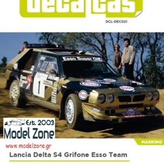 LANCIA DELTA S4 - GRIFONE ESSO TEAM RALLY COSTA BRAVA 1986  1/24  DCL-DEC021