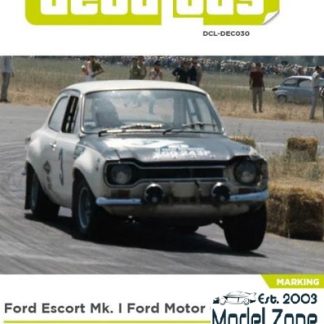 FORD ESCORT Mk.1 - XVII ACROPOLIS RALLY 1968  1/24  DCL-DEC030
