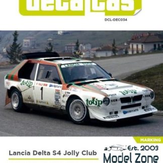 LANCIA DELTA S4 - JOLLY CLUB 1000 MIGLIA 1986  1/24  DCL-DEC034