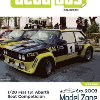 FIAT 131 - ABARTH SEAT COMPETICION RALLY COSTA BRAVA 1979 1/20 DCL-DEC051
