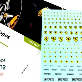 CAVALLINO LOGOS (FERRARI) Part-1  DCL-LOG001
