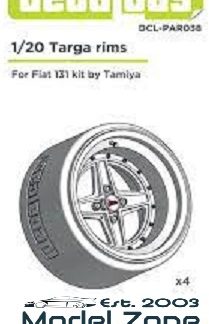 FIAT 131 - TARGA RIMS 1/20 DCL-PAR038