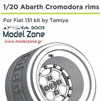 FIAT 131 - ABARTH CROMODORA RIMS 1/20 DCL-PAR040