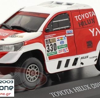 TOYOTA HILUX 2017 #330 DAKAR RALLY  1/43