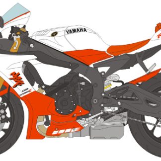 BLUE STUFF - YAMAHA R1 20th ANNIVERSARY DECALS 1/12 12-014