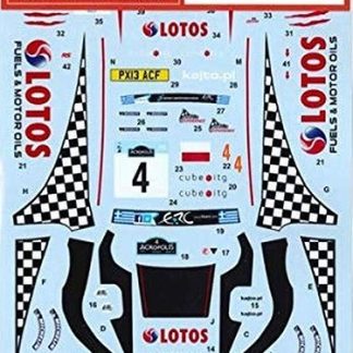 STUDIO27 - FORD FIESTA LOTOS ACROPOLIS RALLY 2014 1/24 ST27-DC1078
