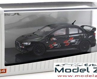 TARMAC - MITSUBISHI LANCER EVO X RALLIART BLACK  1/64