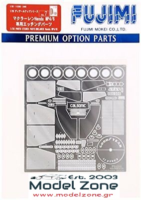 McLAREN HONDA MP4/6 - PHOTO ETCHED PARTS 1/20 112305