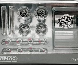 TARMAC - RAYS TE37  WHEEL SET  1/64