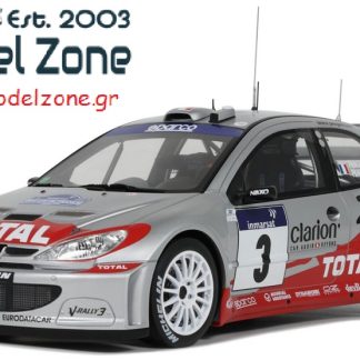 Peugeot 206 WRC Tour de Corse 2002  1/18  OT1085