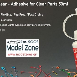 CRYSTAL CLEAR - Adhesive for Clear Parts 50ml  ZP-2028