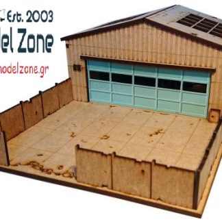 SJO-CAL - WORKSHOP DIORAMA - LASERCUT WOOD 1/64