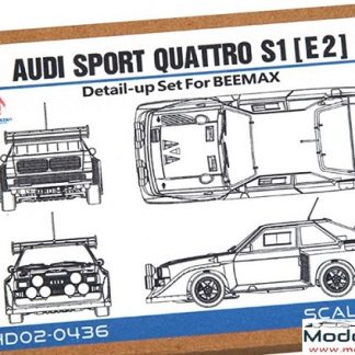 HOBBY DESIGN - AUDI SPORT QUATTRO S1 (E2) DETAIL UP SET 1/24  HD02-0436