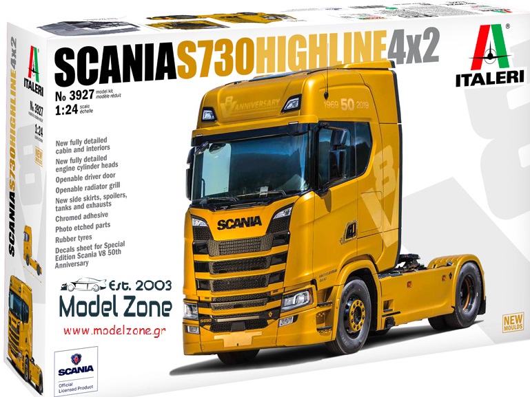 SCANIA S730 HIGHLINE 4×2  1/24  3927
