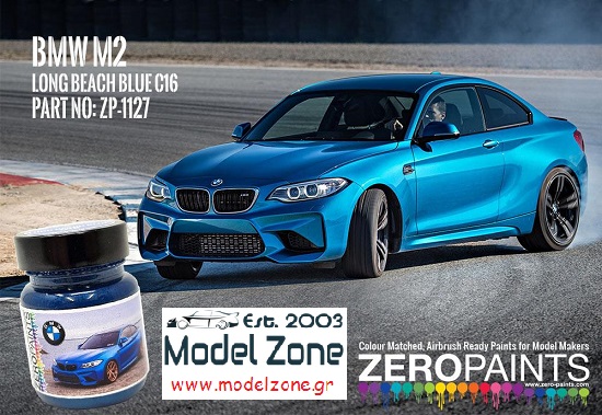 BMW M2 – LONG BEACH BLUE C16 60ml ZP-1127 – Model Zone