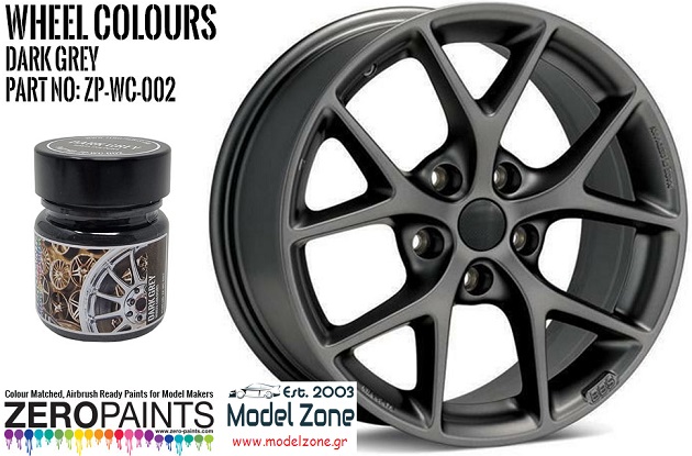WHEEL COLORS - DARK GREY 30ml ZP-WC-002