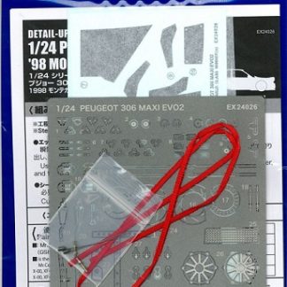 PEUGEOT 306 MAXI EVO2 - DETAIL UP SET 1/24  EX24026